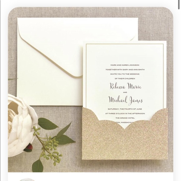 90 Wedding Invitations, Editors of Bride Magazine - Picture 1 of 7